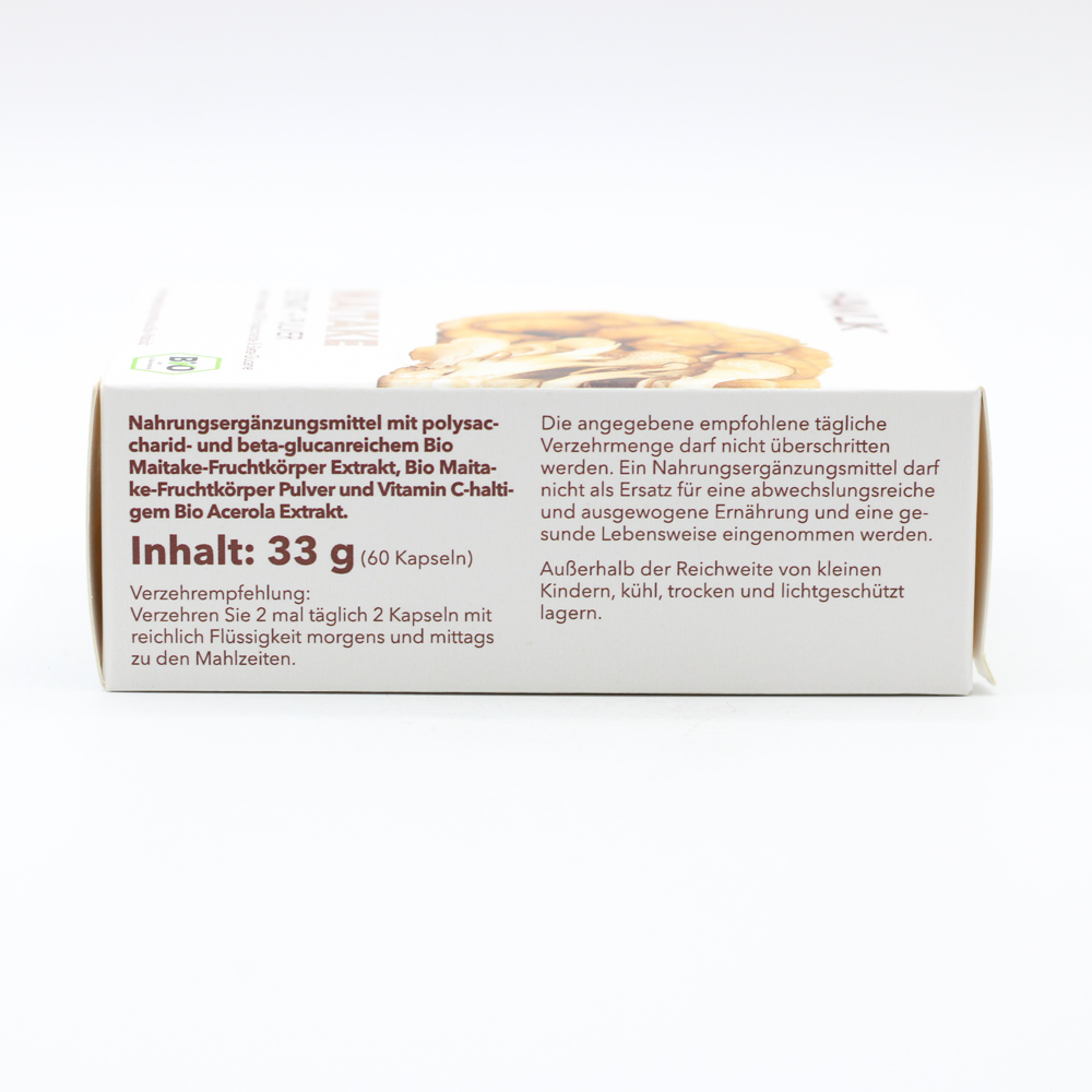 BIO MAITAKE Extrakt+Pulver Kapseln BIO MAITAKE Extrakt+Pulver Kapseln