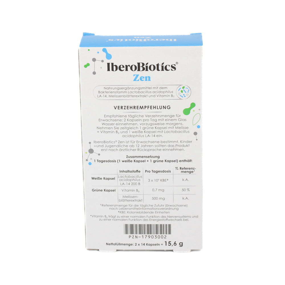 IBEROBIOTICS Zen Kapseln IBEROBIOTICS Zen Kapseln