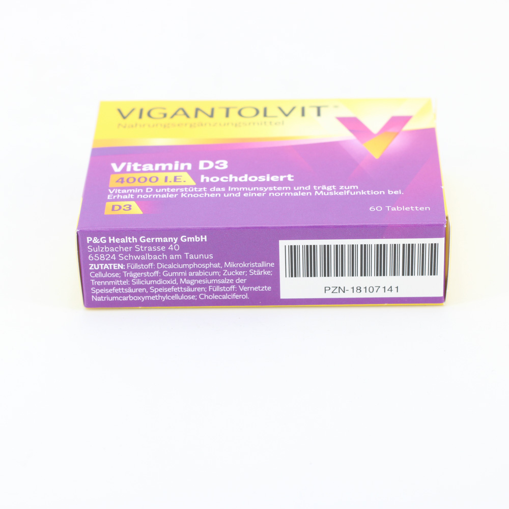 VIGANTOLVIT 4000 I.E. Vitamin D3 Tabletten VIGANTOLVIT 4000 I.E. Vitamin D3 Tabletten