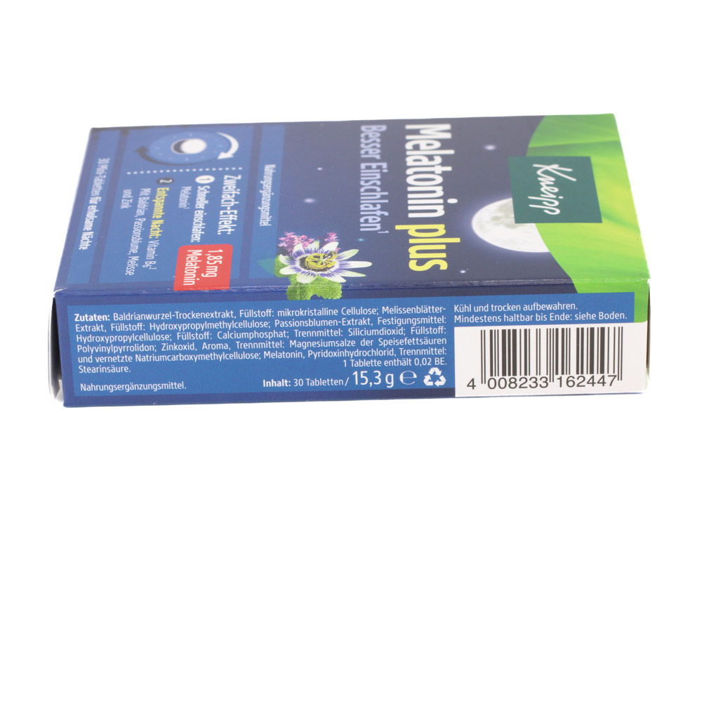 KNEIPP Melatonin plus 1,85 mg Tabletten KNEIPP Melatonin plus 1,85 mg Tabletten