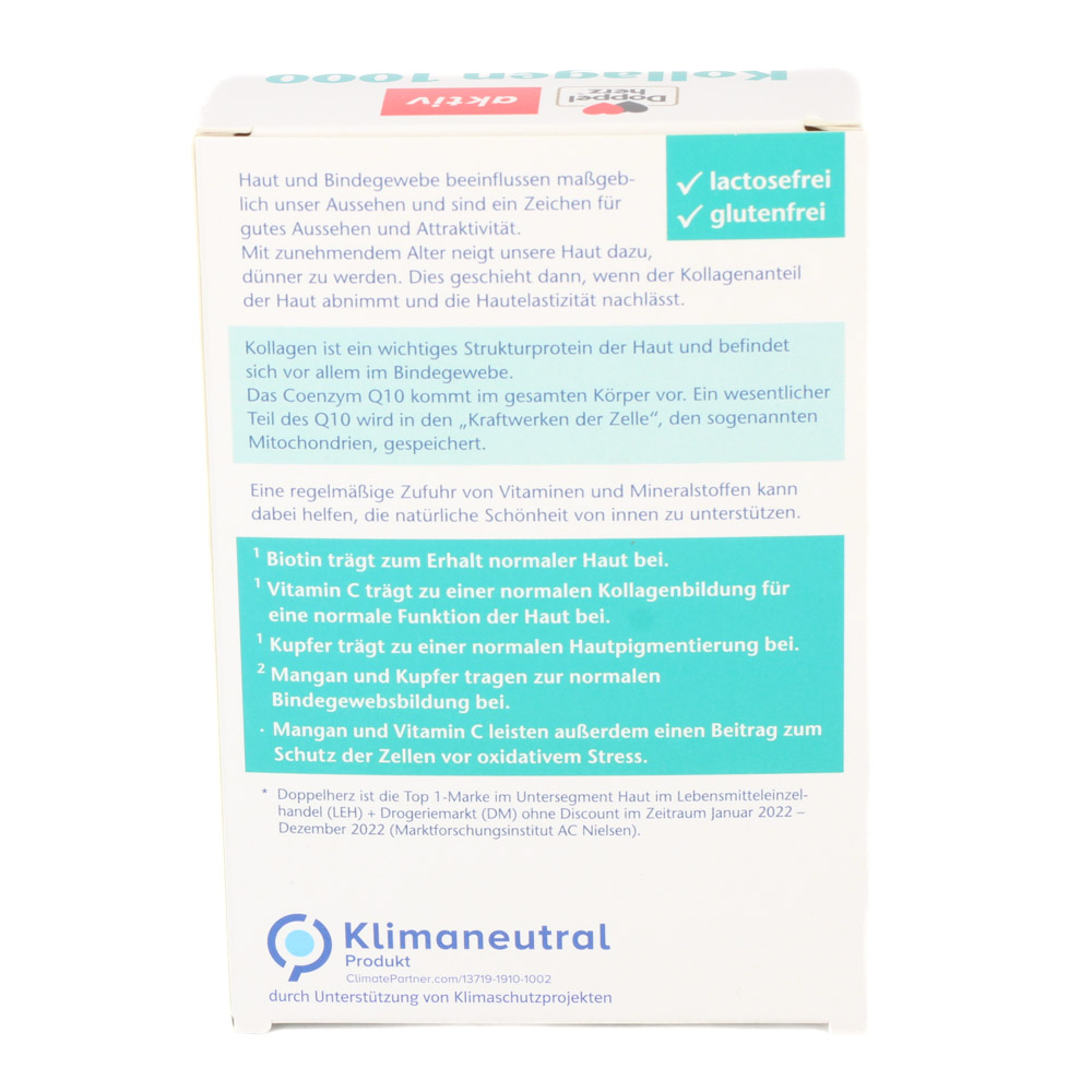 DOPPELHERZ Kollagen 1000 Tabletten DOPPELHERZ Kollagen 1000 Tabletten