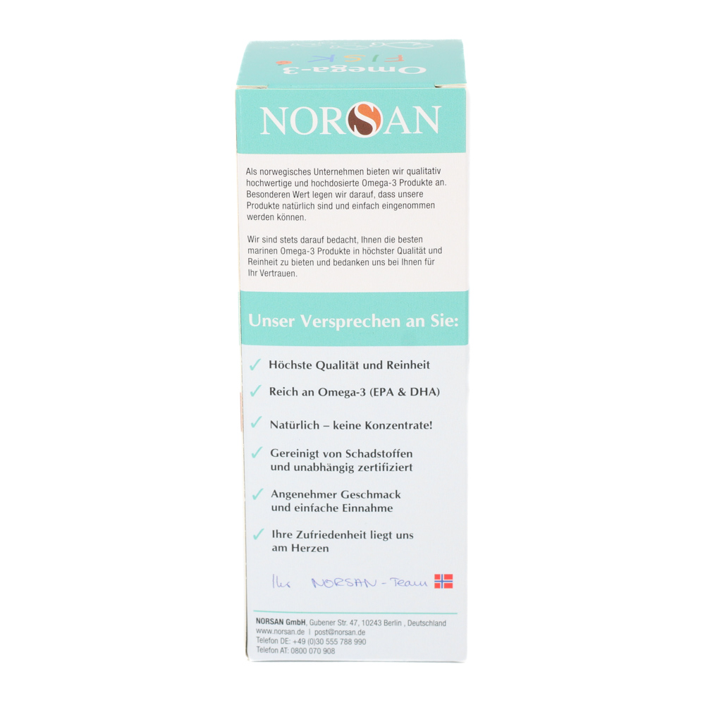 NORSAN Omega-3 FISK f.Kinder flüssig NORSAN Omega-3 FISK f.Kinder flüssig