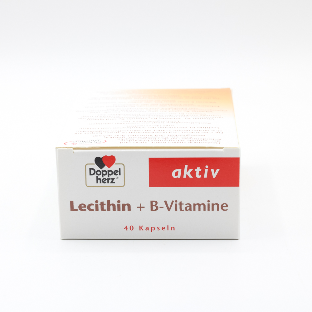 DOPPELHERZ Lecithin+B-Vitamine Kapseln DOPPELHERZ Lecithin+B-Vitamine Kapseln