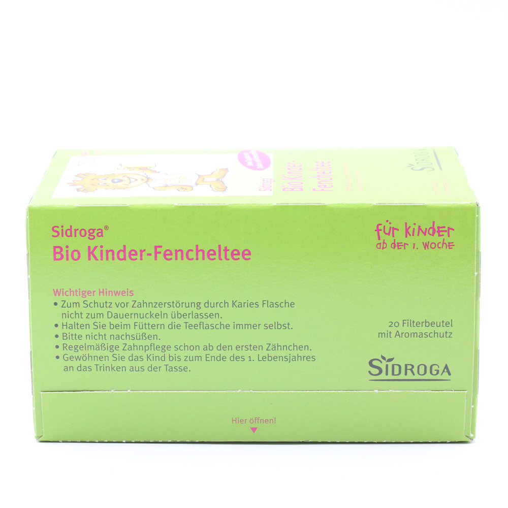 SIDROGA Bio Kinder-Fencheltee Filterbeutel SIDROGA Bio Kinder-Fencheltee Filterbeutel