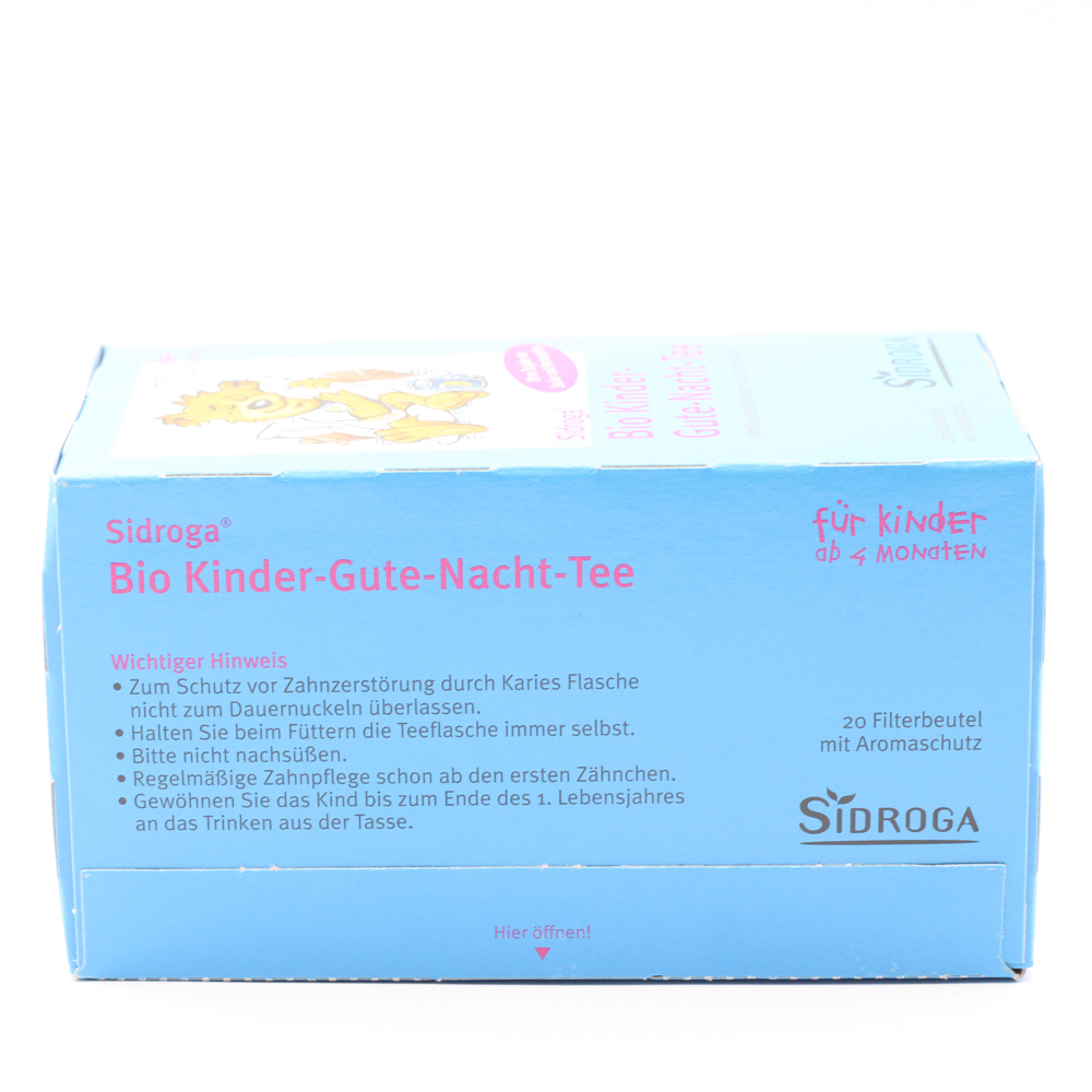 SIDROGA Bio Kinder-Gute-Nacht-Tee Filterbeutel SIDROGA Bio Kinder-Gute-Nacht-Tee Filterbeutel