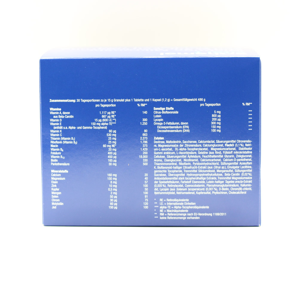 ORTHOMOL Vital F Granulat/Kap./Tabl.Kombip.30 Tage ORTHOMOL Vital F Granulat/Kap./Tabl.Kombip.30 Tage