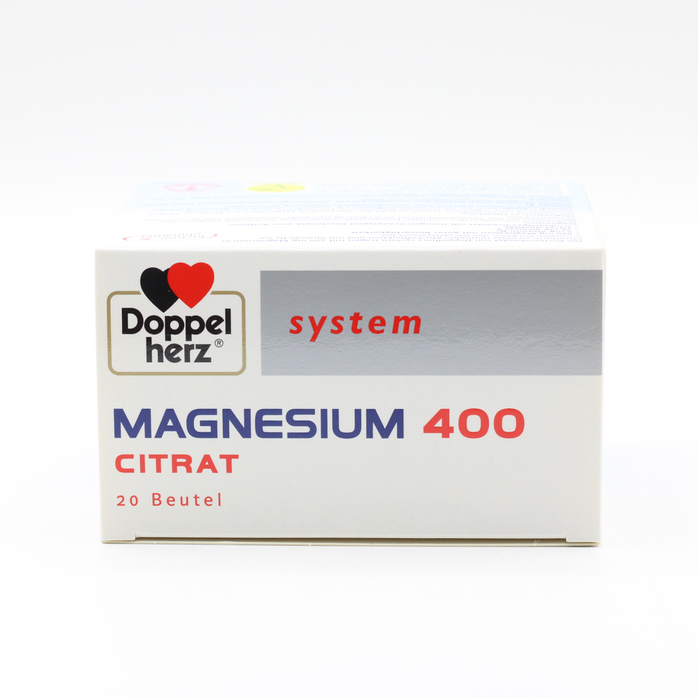 DOPPELHERZ Magnesium 400 Citrat system Granulat DOPPELHERZ Magnesium 400 Citrat system Granulat