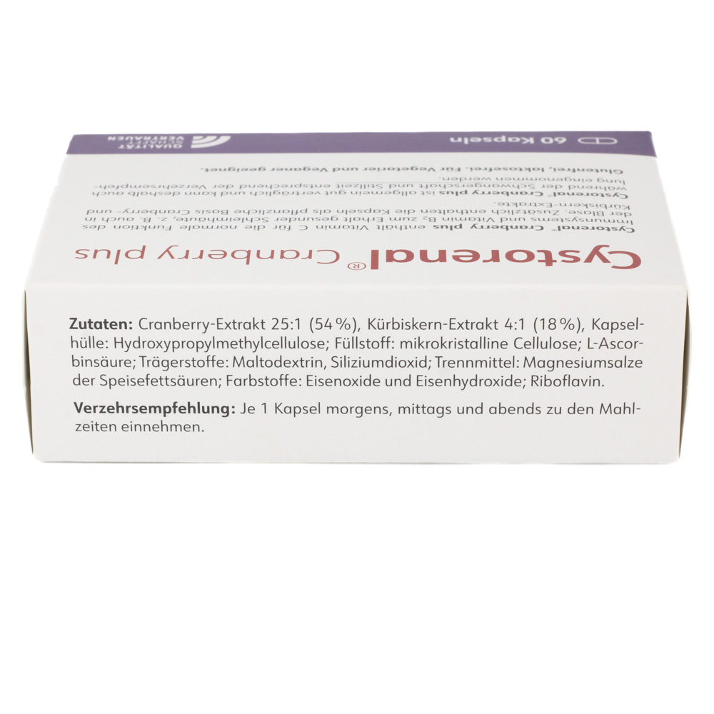 CYSTORENAL Cranberry plus Kapseln CYSTORENAL Cranberry plus Kapseln