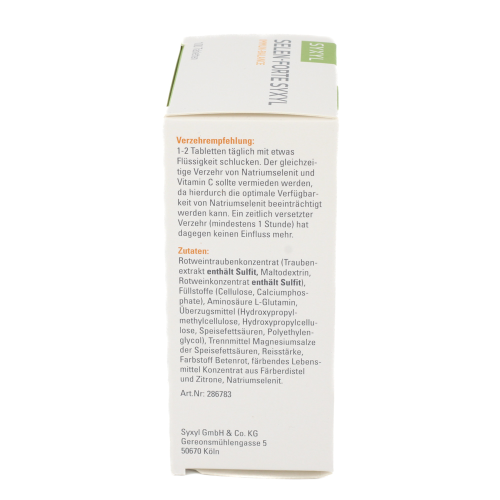 SELEN FORTE Syxyl Tabletten SELEN FORTE Syxyl Tabletten