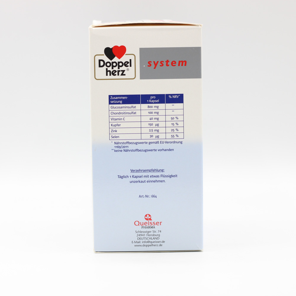 DOPPELHERZ Glucosamin Plus 800 system Kapseln DOPPELHERZ Glucosamin Plus 800 system Kapseln