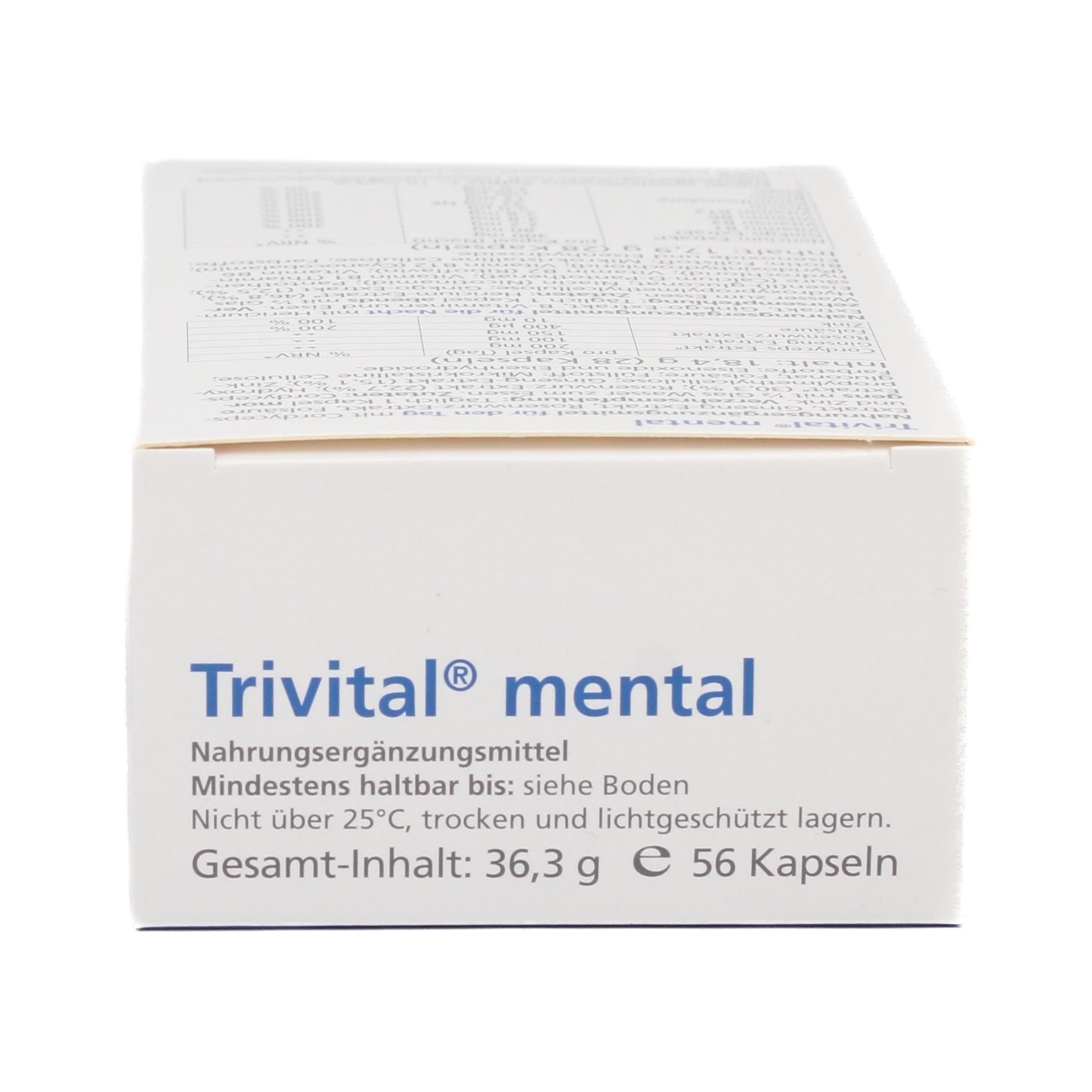 TRIVITAL mental Kapseln TRIVITAL mental Kapseln