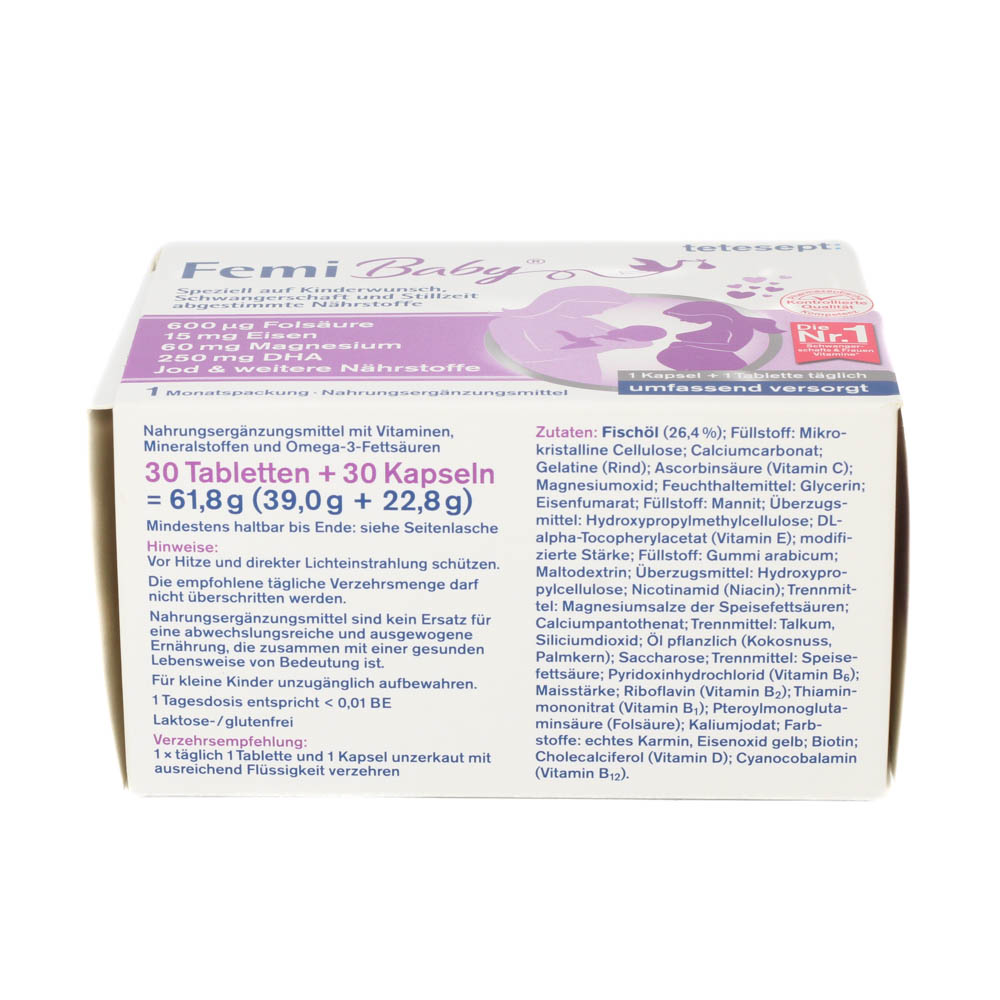 TETESEPT Femi Baby Filmtabletten+Weichkapseln TETESEPT Femi Baby Filmtabletten+Weichkapseln