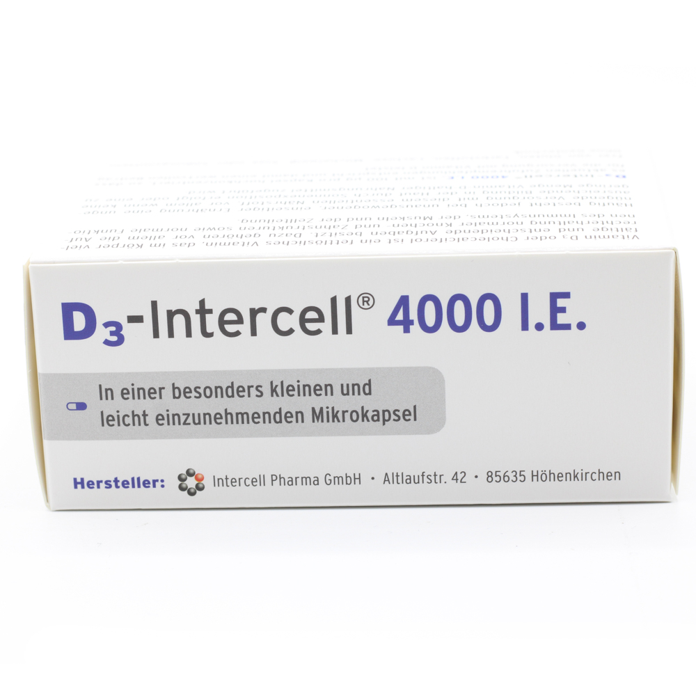 D3-INTERCELL 4.000 I.E. Kapseln D3-INTERCELL 4.000 I.E. Kapseln