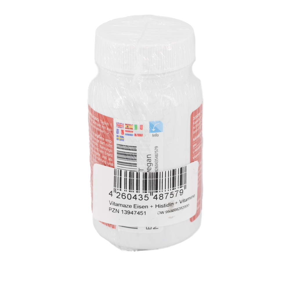 EISEN 20 mg+Histidin+Vitamine C/B9/B12 Kapseln EISEN 20 mg+Histidin+Vitamine C/B9/B12 Kapseln