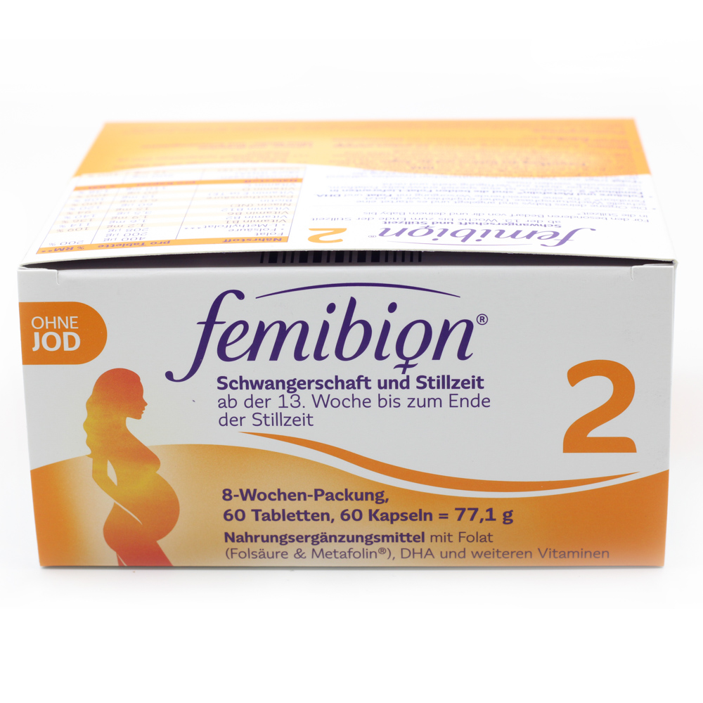 FEMIBION 2 Schwangerschaft+Stillzeit ohne Jod Kpg. FEMIBION 2 Schwangerschaft+Stillzeit ohne Jod Kpg.