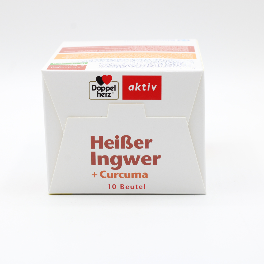 DOPPELHERZ heißer Ingwer+Curcuma Beutel DOPPELHERZ heißer Ingwer+Curcuma Beutel
