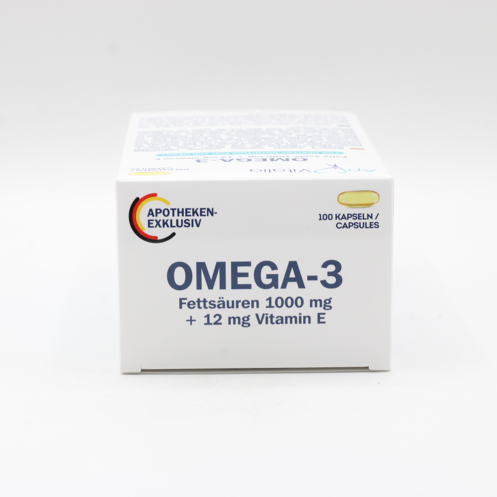 APOVITALIA Omega-3 Fettsäuren 1000mg+12mg Vit.E APOVITALIA Omega-3 Fettsäuren 1000mg+12mg Vit.E