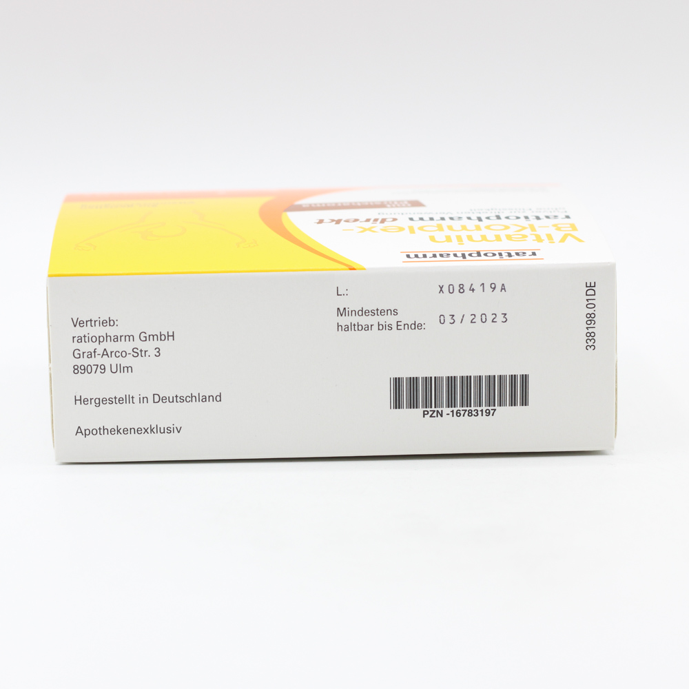 VITAMIN B-KOMPLEX-ratiopharm direkt Pulver VITAMIN B-KOMPLEX-ratiopharm direkt Pulver