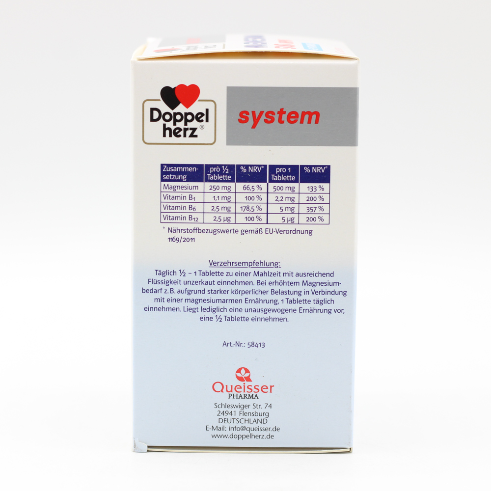 DOPPELHERZ Magnesium 500 Depot system Tabletten DOPPELHERZ Magnesium 500 Depot system Tabletten