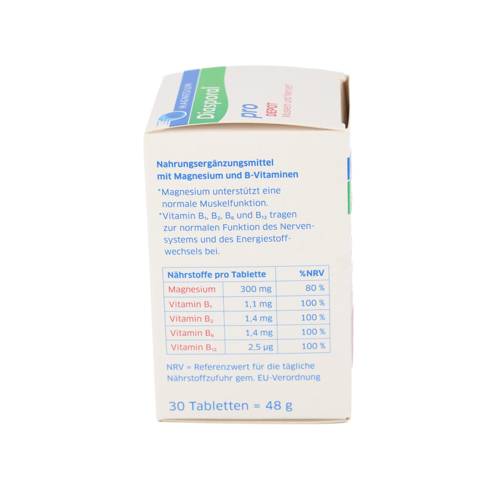 MAGNESIUM DIASPORAL pro B-Vit.DEPOT Musk.+Nerv.Tab MAGNESIUM DIASPORAL pro B-Vit.DEPOT Musk.+Nerv.Tab