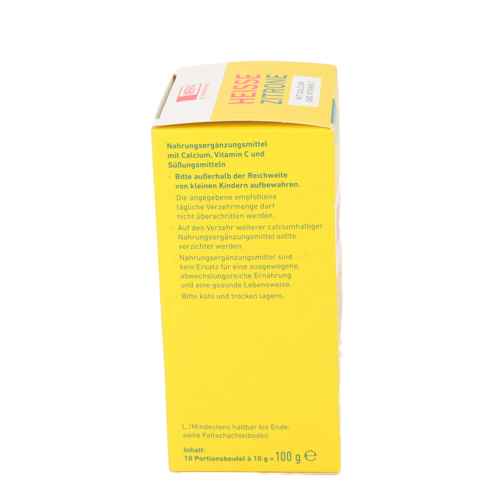 WEPA heiße Zitrone+Vit.C+Calcium zuckerfrei Pulver WEPA heiße Zitrone+Vit.C+Calcium zuckerfrei Pulver