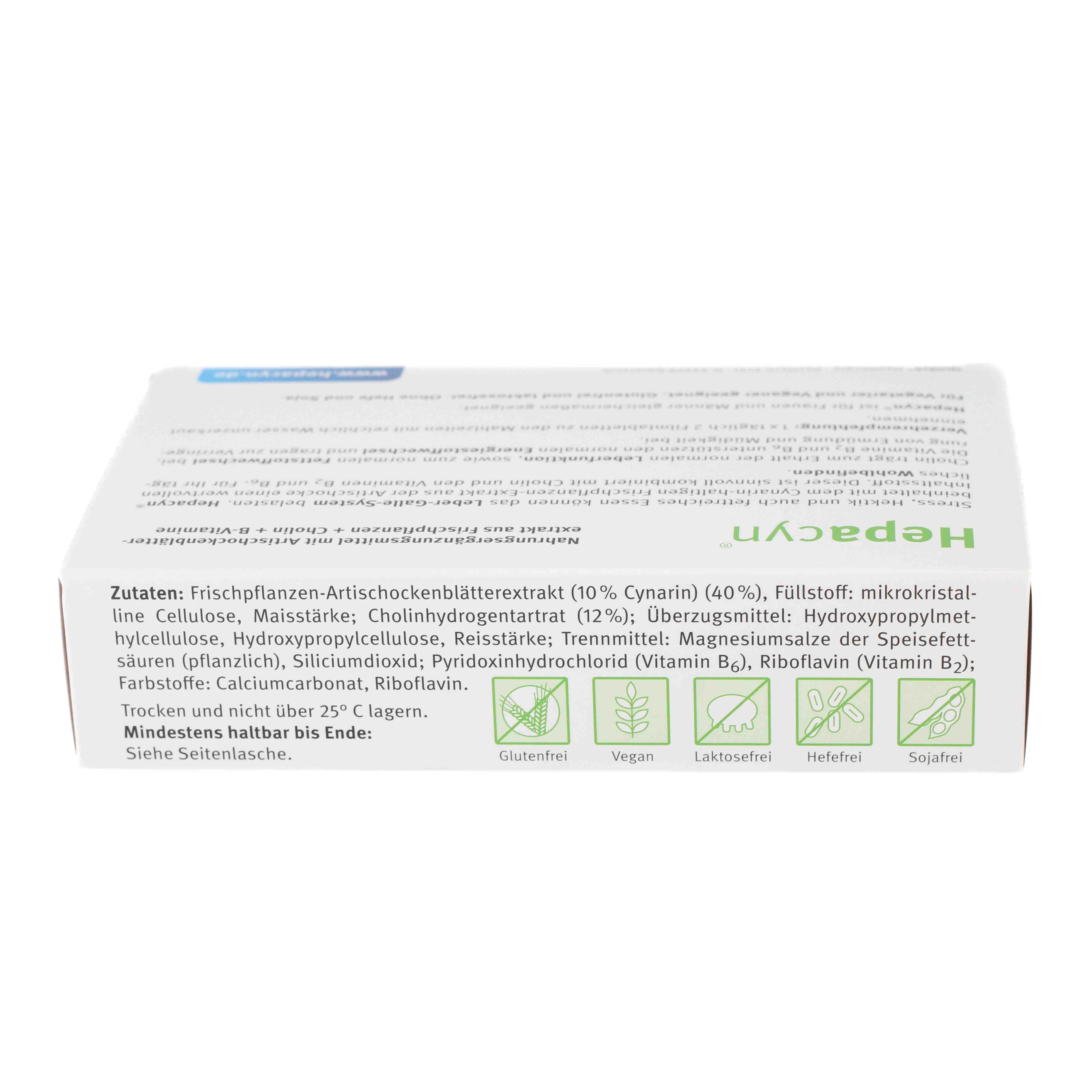 HEPACYN Artischocke Cholin Filmtabletten HEPACYN Artischocke Cholin Filmtabletten