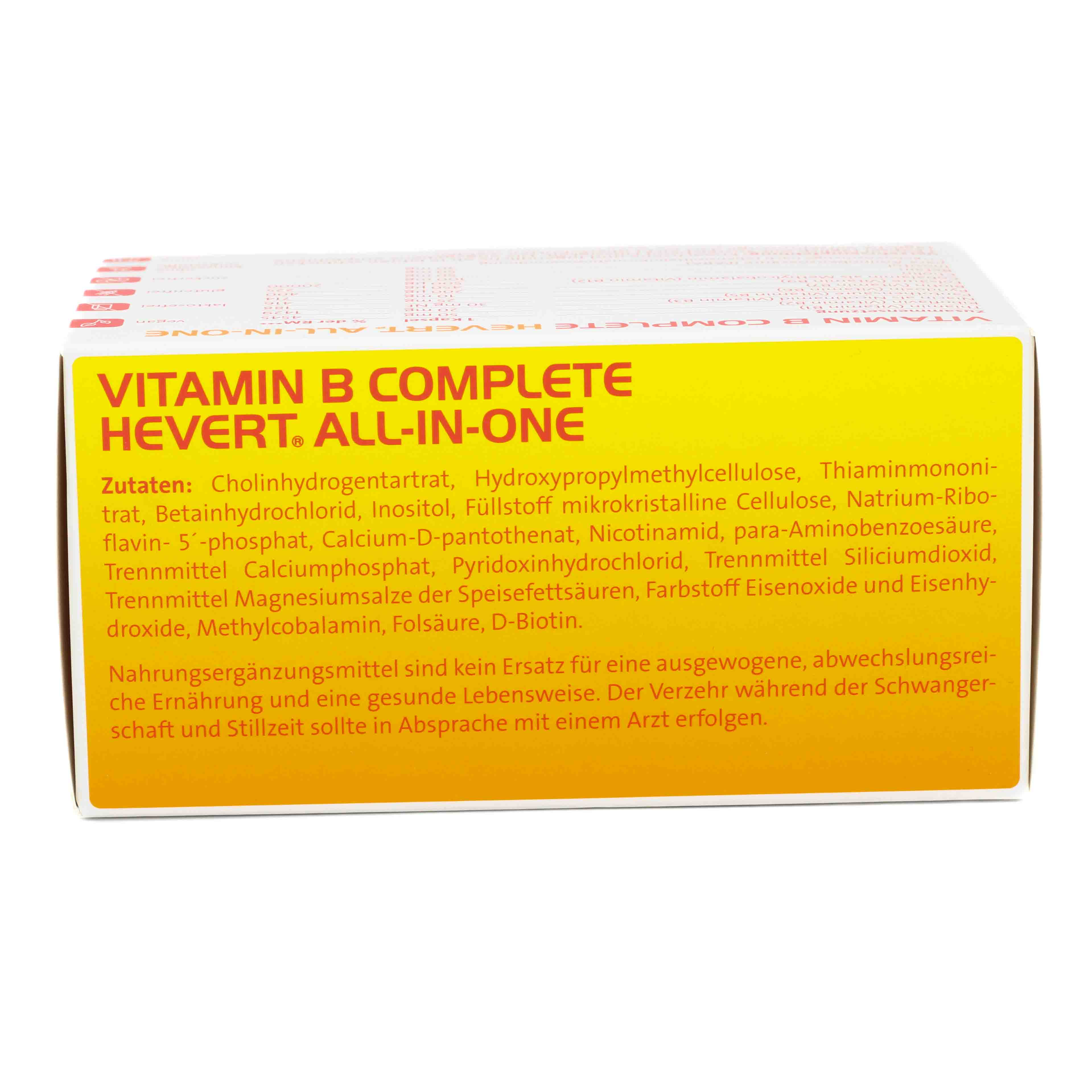 VITAMIN B COMPLETE Hevert all-in-one Kapseln VITAMIN B COMPLETE Hevert all-in-one Kapseln