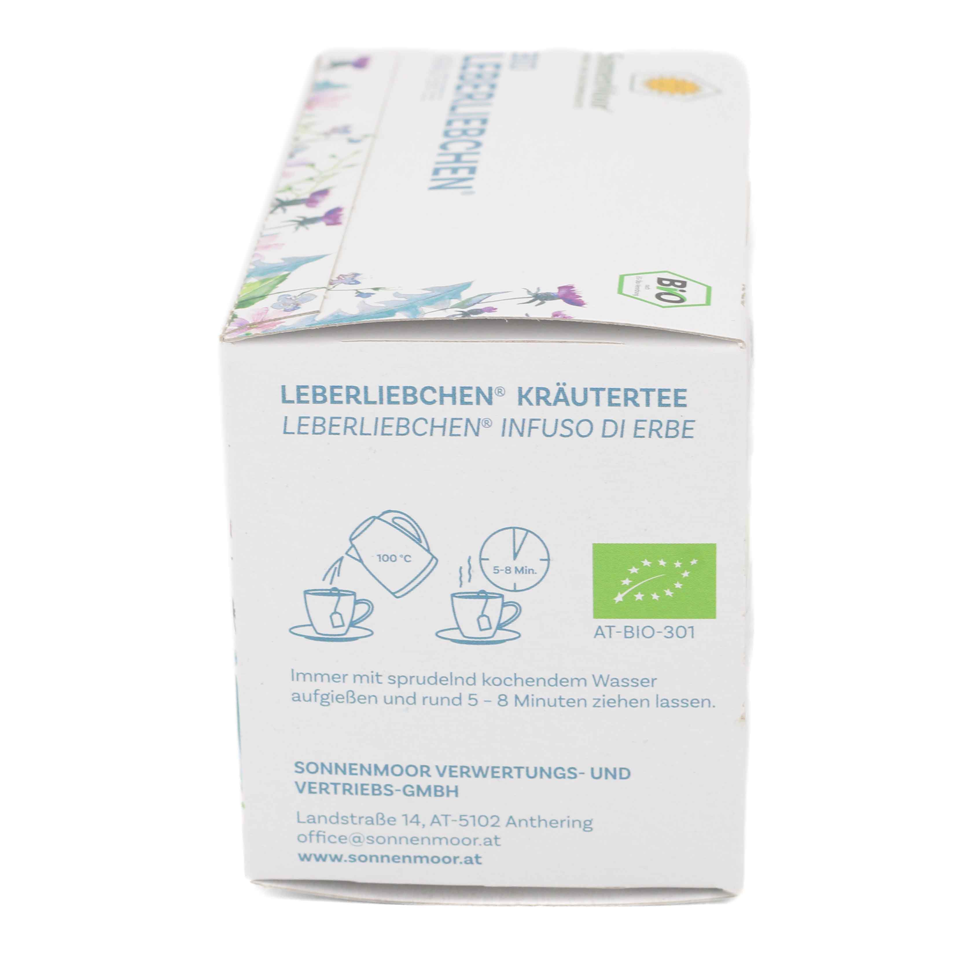 BIO LEBERLIEBCHEN Kräutertee im Filterbeutel BIO LEBERLIEBCHEN Kräutertee im Filterbeutel