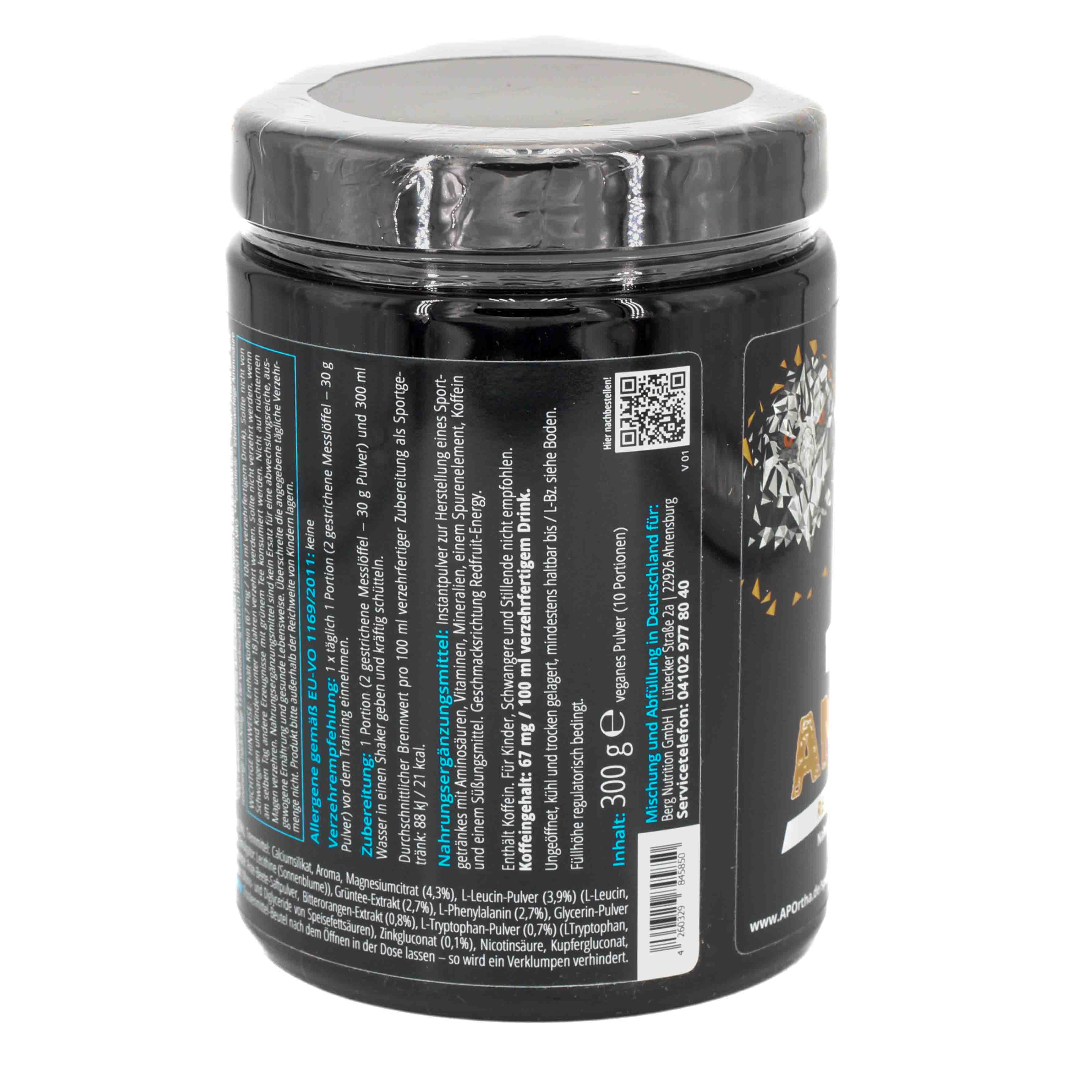 APORTHA Sports ANGER veganes Pulver APORTHA Sports ANGER veganes Pulver