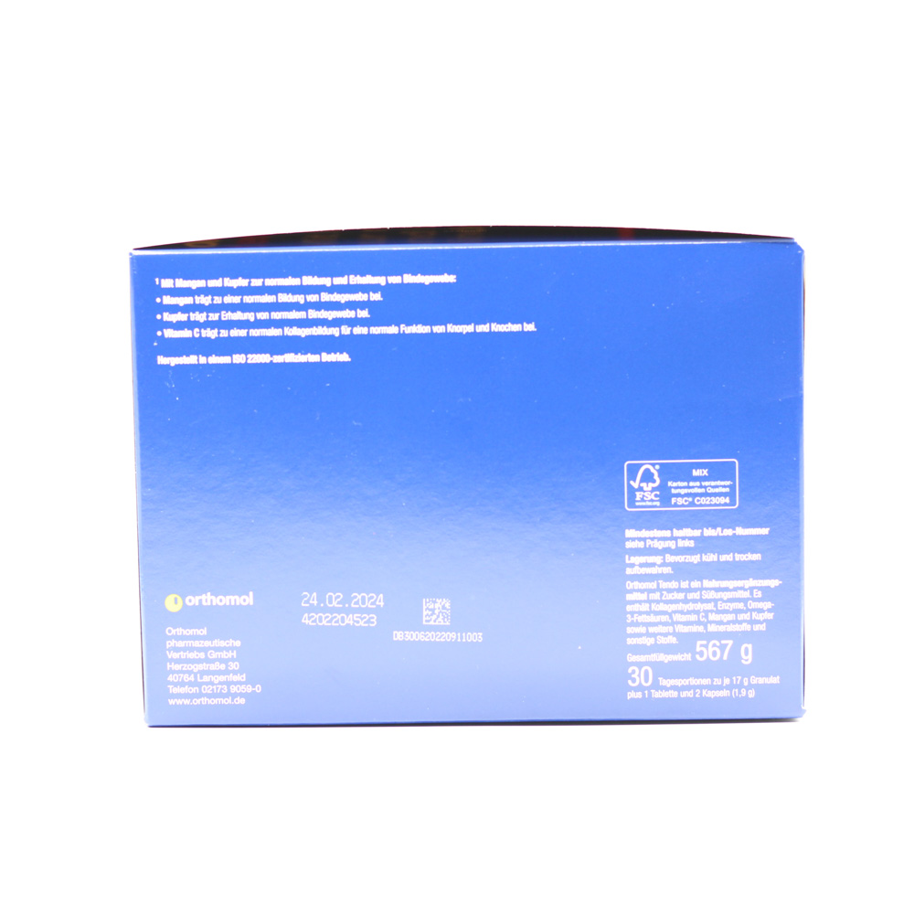ORTHOMOL Tendo Granulat/Kaps./Tabl.Kombipack. ORTHOMOL Tendo Granulat/Kaps./Tabl.Kombipack.