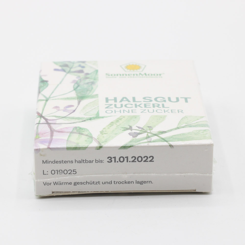 HALSGUT Zuckerl SonnenMoor Bonbons HALSGUT Zuckerl SonnenMoor Bonbons