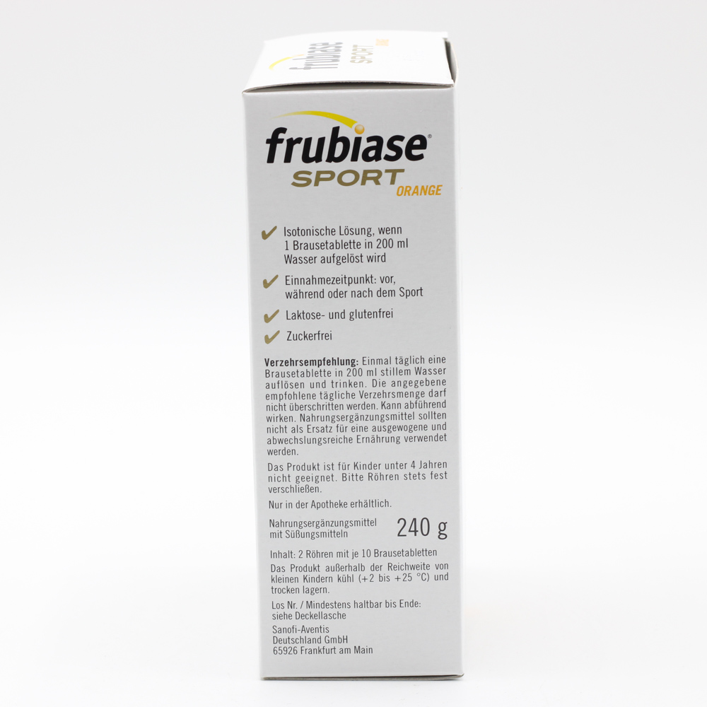 FRUBIASE SPORT Brausetabletten FRUBIASE SPORT Brausetabletten