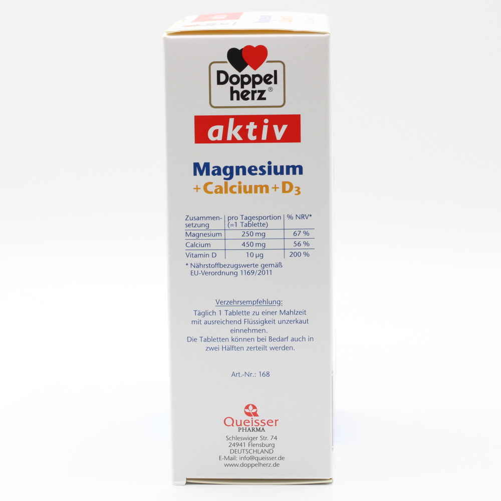 DOPPELHERZ Magnesium+Calcium+D3 Tabletten DOPPELHERZ Magnesium+Calcium+D3 Tabletten