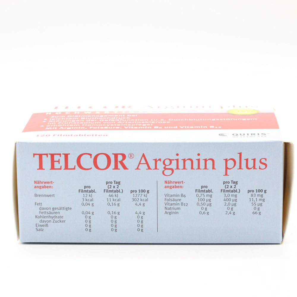 TELCOR Arginin plus Filmtabletten TELCOR Arginin plus Filmtabletten