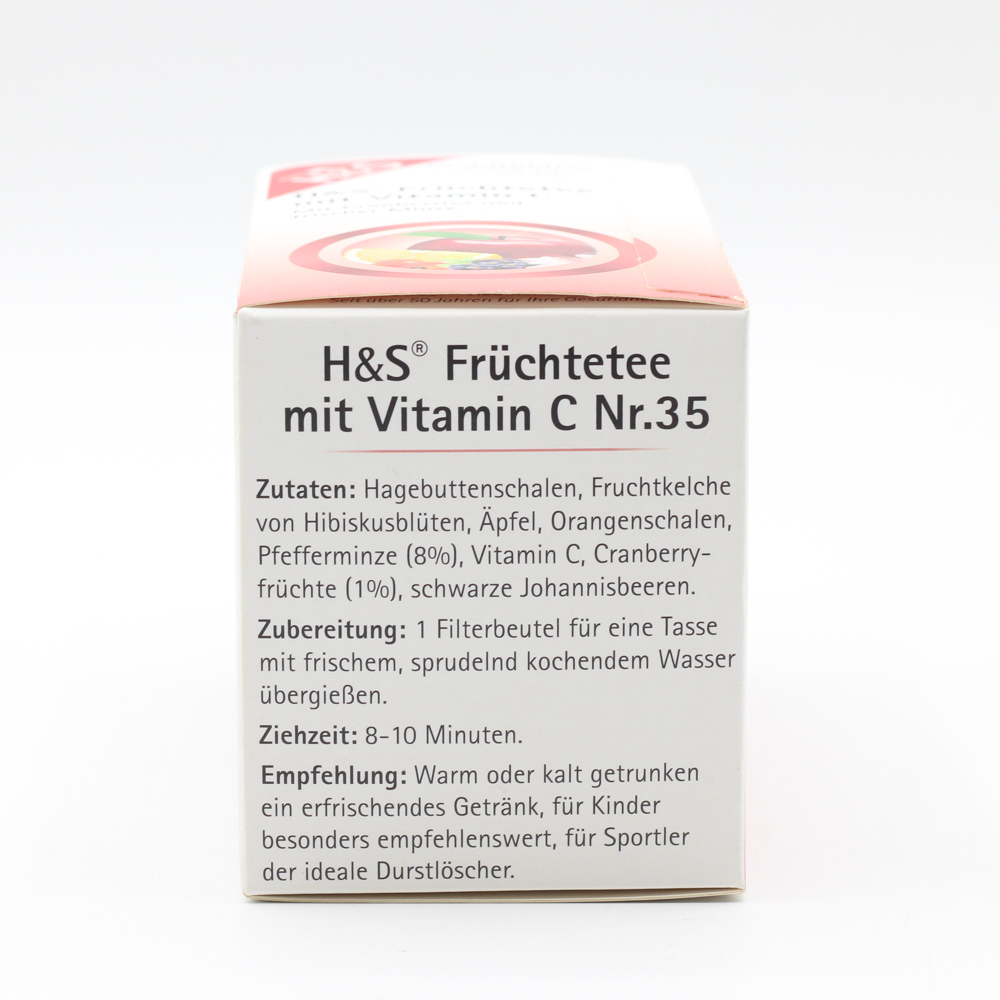 H&S Früchte mit Vitamin C Filterbeutel H&S Früchte mit Vitamin C Filterbeutel