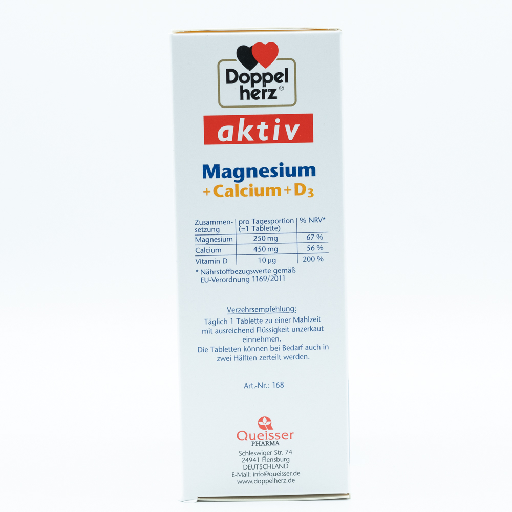 DOPPELHERZ Magnesium+Calcium+D3 Brausetabletten DOPPELHERZ Magnesium+Calcium+D3 Brausetabletten