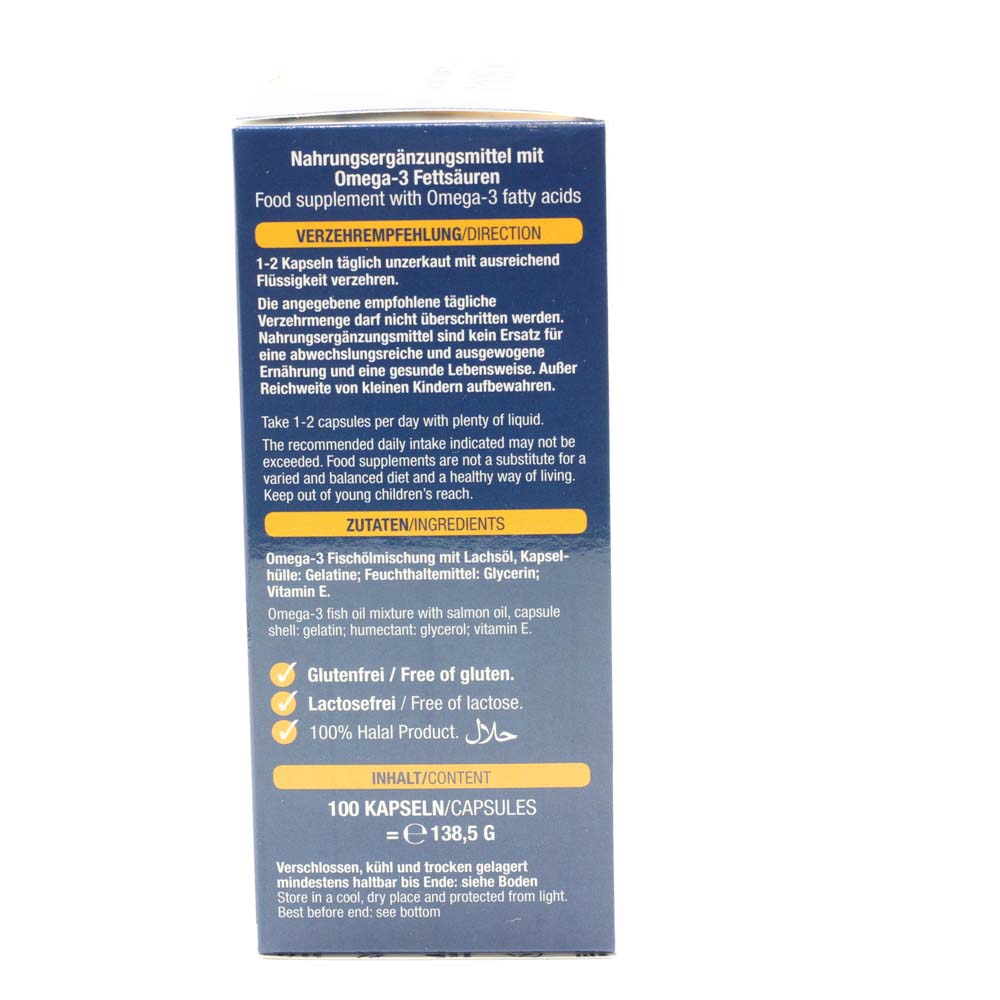 OMEGA-3 FETTSÄUREN 1000 mg+12 mg Vit.E Kapseln OMEGA-3 FETTSÄUREN 1000 mg+12 mg Vit.E Kapseln