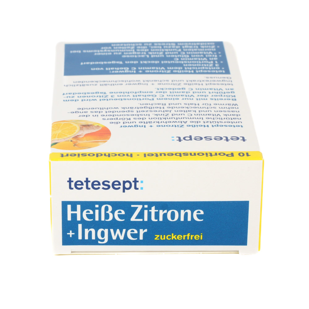 TETESEPT heiße Zitrone mit Ingwer zuckerfr.Pulver TETESEPT heiße Zitrone mit Ingwer zuckerfr.Pulver