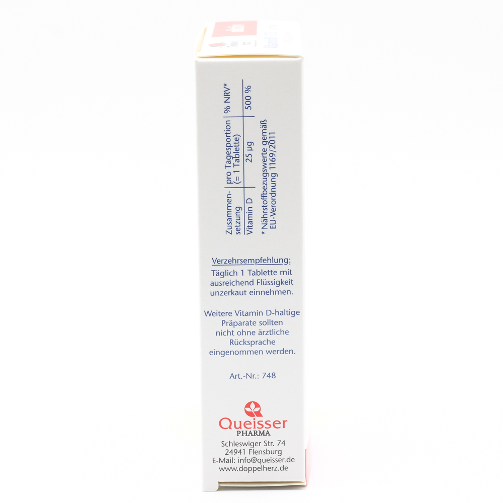 DOPPELHERZ Vitamin D3 1000 I.E. EXTRA Tabletten DOPPELHERZ Vitamin D3 1000 I.E. EXTRA Tabletten
