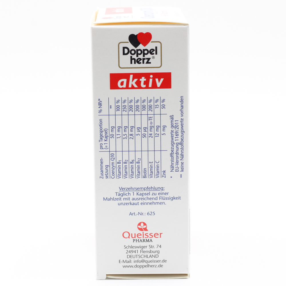 DOPPELHERZ Coenzym Q10+B Vitamine Kapseln DOPPELHERZ Coenzym Q10+B Vitamine Kapseln