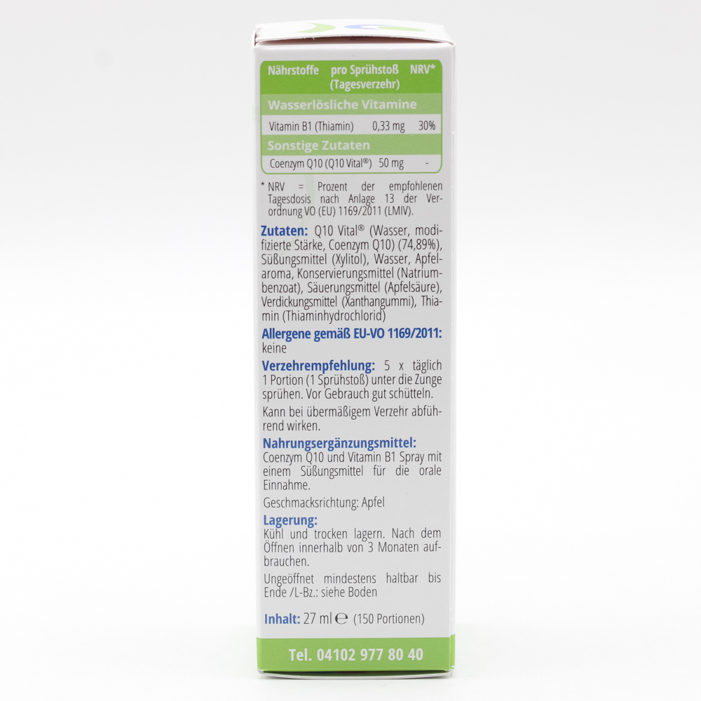 COENZYM Q10 SPRAY 50 mg/Tag COENZYM Q10 SPRAY 50 mg/Tag