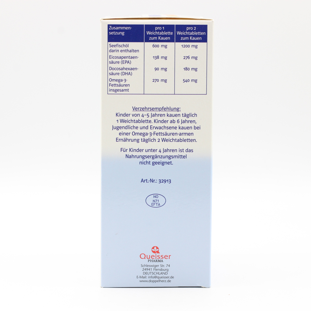DOPPELHERZ Omega-3 Gel-Tabs family system DOPPELHERZ Omega-3 Gel-Tabs family system