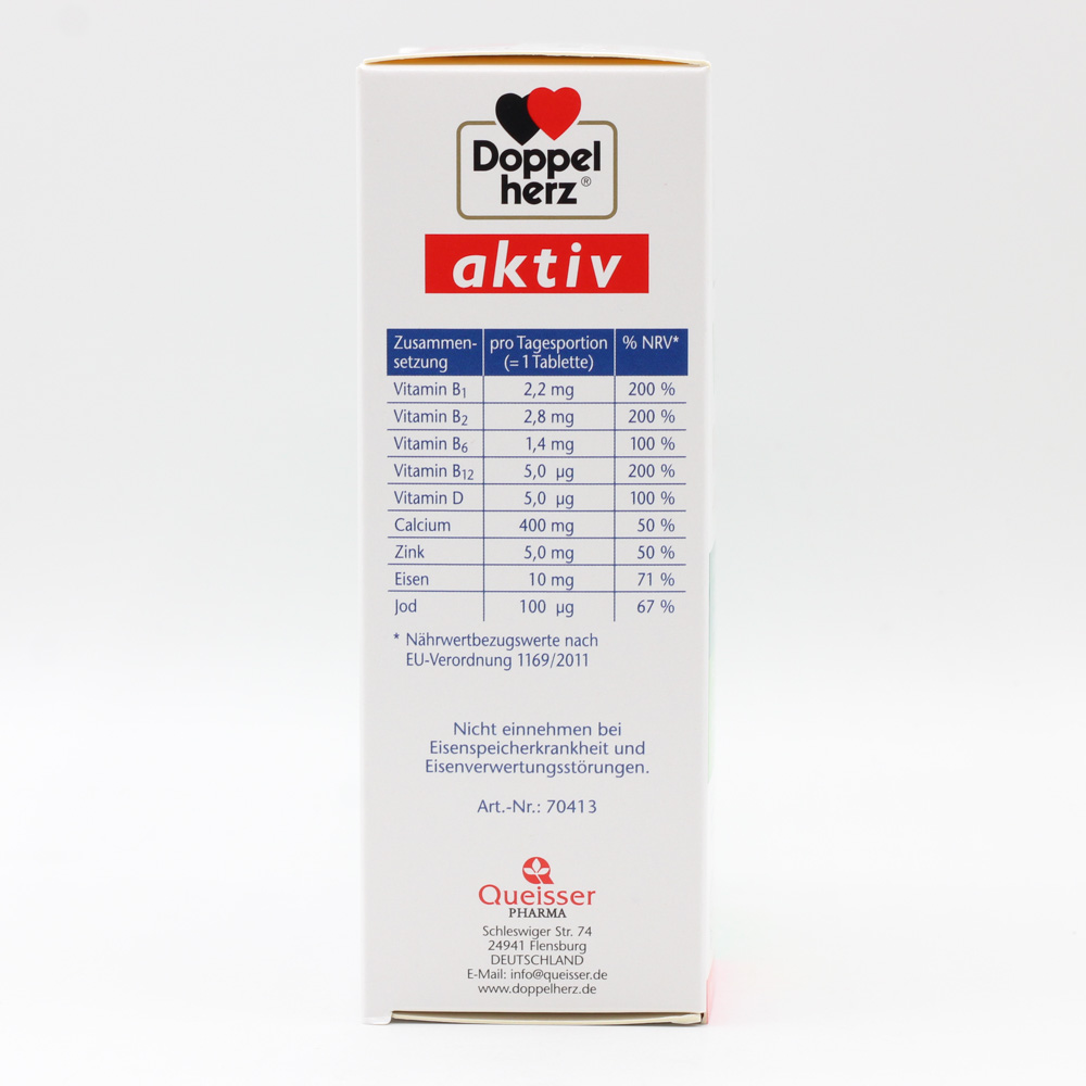DOPPELHERZ Vegetarier Vitamine+Mineralstoffe aktiv DOPPELHERZ Vegetarier Vitamine+Mineralstoffe aktiv