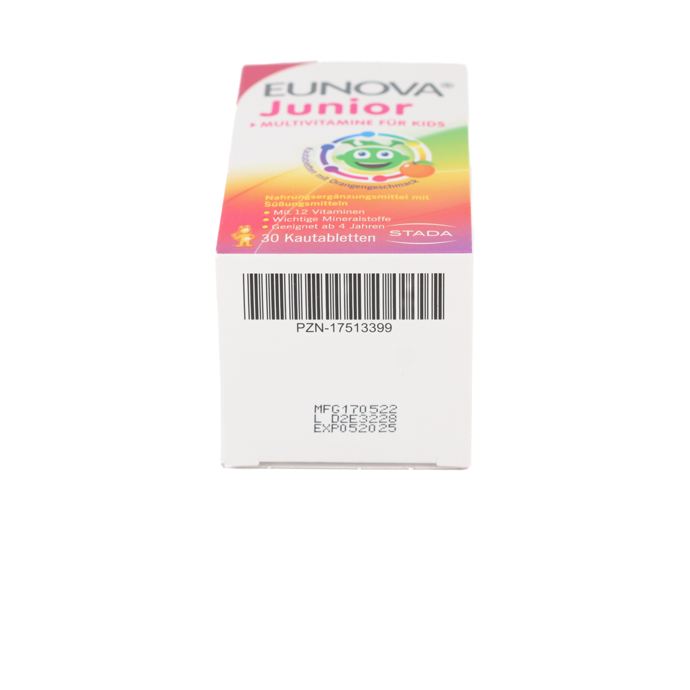 EUNOVA Junior Kautabletten m.Orangengeschmack EUNOVA Junior Kautabletten m.Orangengeschmack