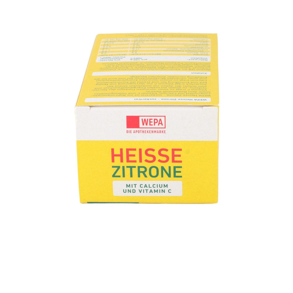WEPA heiße Zitrone+Vit.C+Calcium zuckerfrei Pulver WEPA heiße Zitrone+Vit.C+Calcium zuckerfrei Pulver