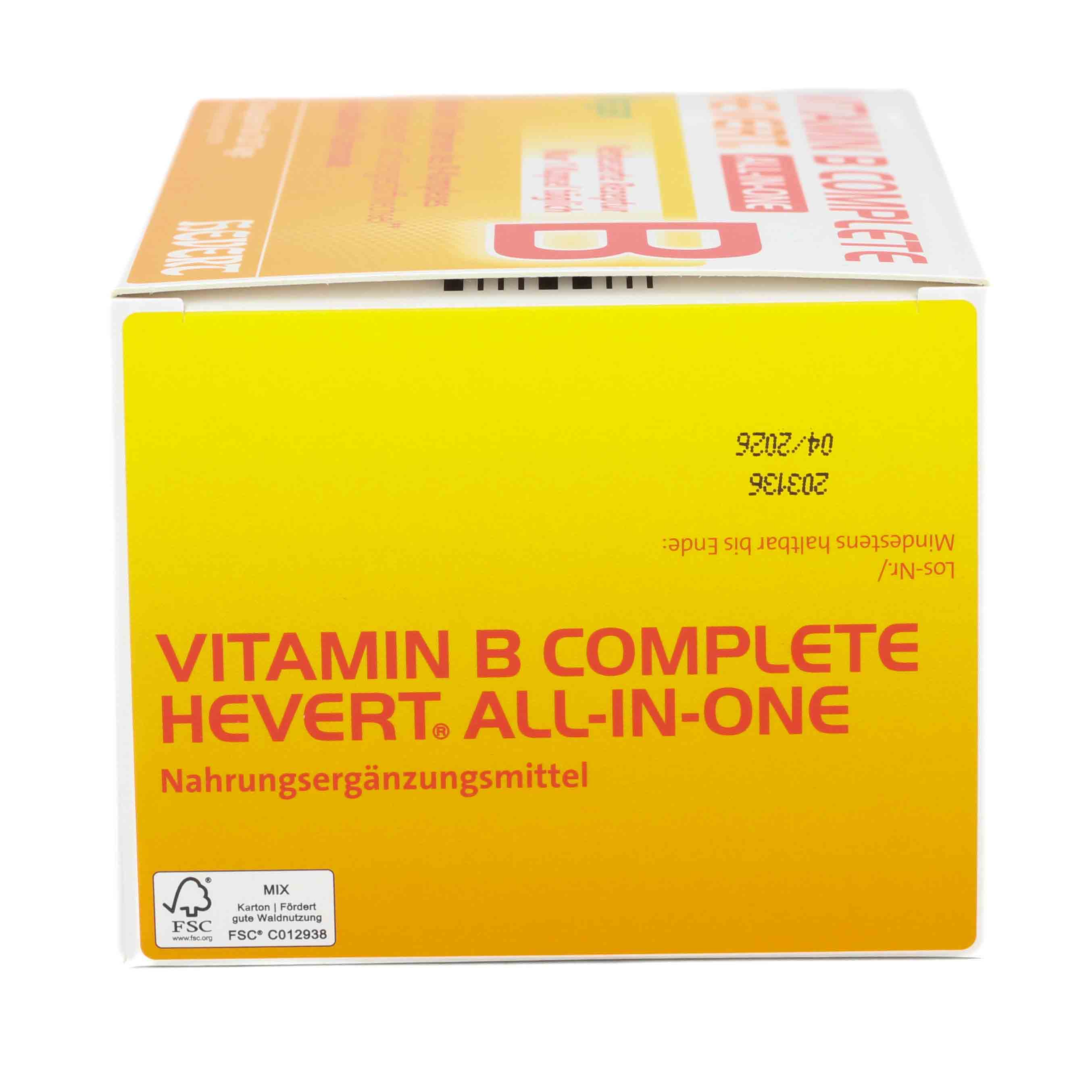 VITAMIN B COMPLETE Hevert all-in-one Kapseln VITAMIN B COMPLETE Hevert all-in-one Kapseln
