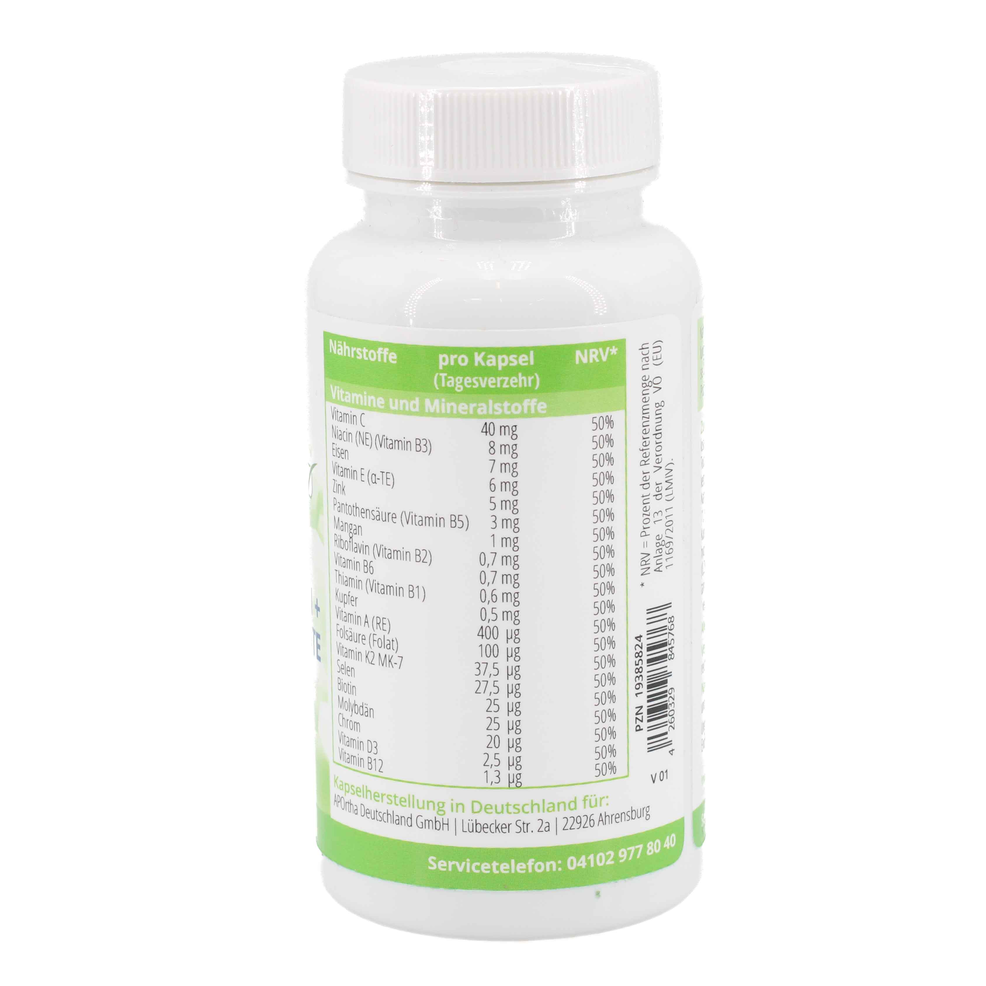 BASIC MULTIVITAMIN+Spurenelemente Kapseln BASIC MULTIVITAMIN+Spurenelemente Kapseln