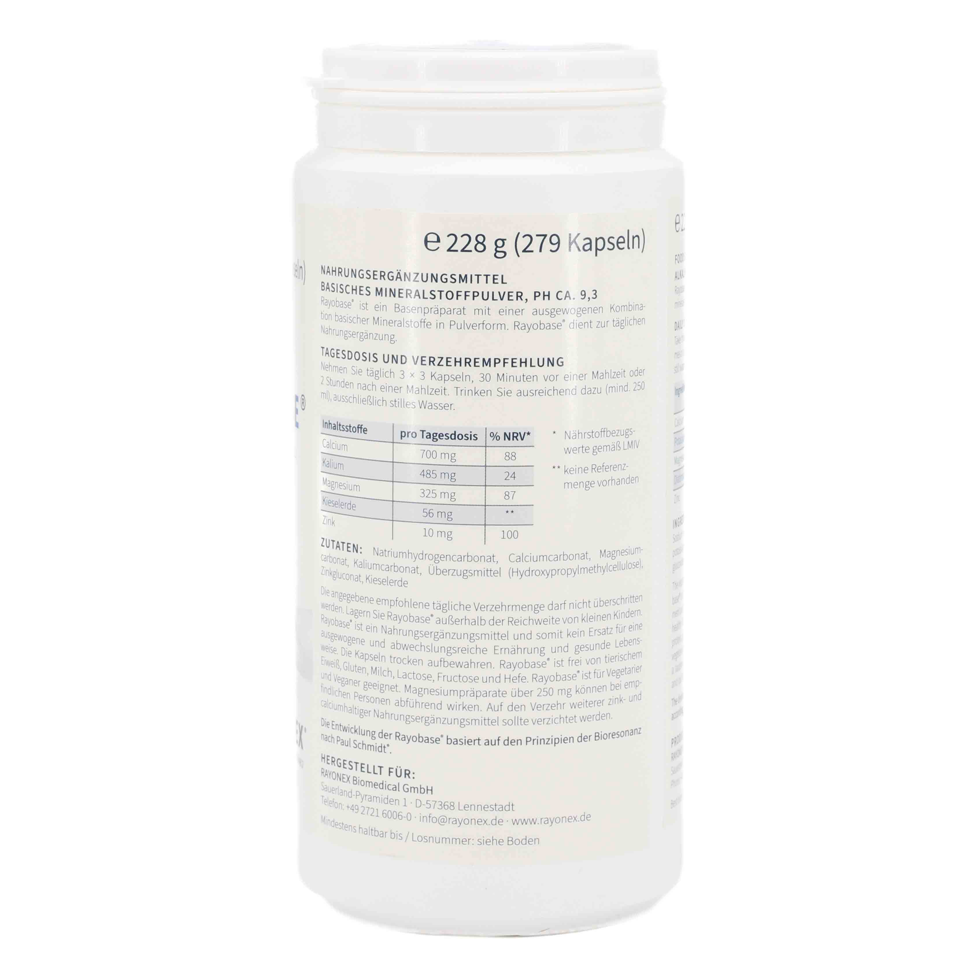 Rayobase® Kapseln Rayobase® Kapseln