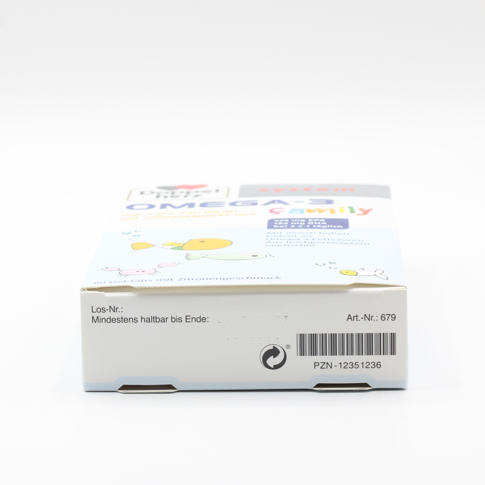 DOPPELHERZ Omega-3 Gel-Tabs family system DOPPELHERZ Omega-3 Gel-Tabs family system