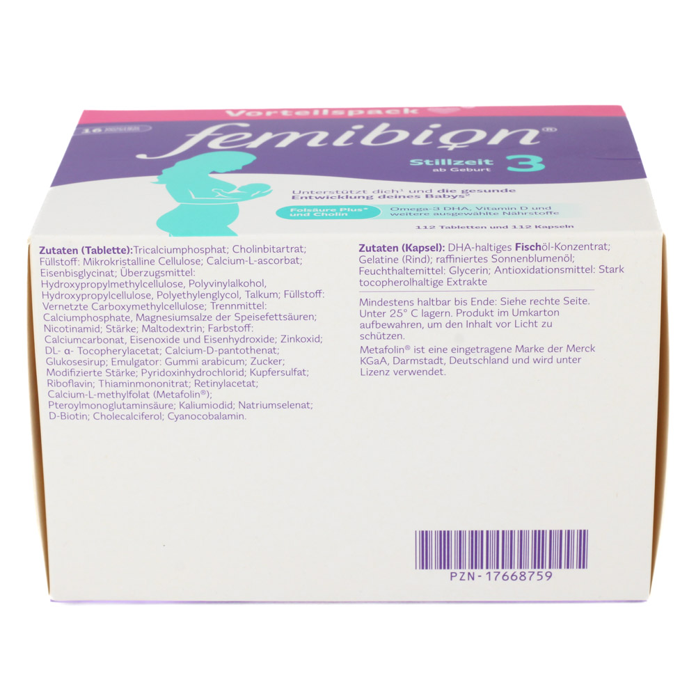 FEMIBION 3 Stillzeit Kombipackung FEMIBION 3 Stillzeit Kombipackung